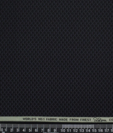 Luthai  Supima Cotton Structured Shirting Fabric (Blackish Grey)
