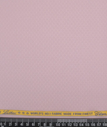 Luthai  Supima Cotton Structured Shirting Fabric (Tea Rose Pink)