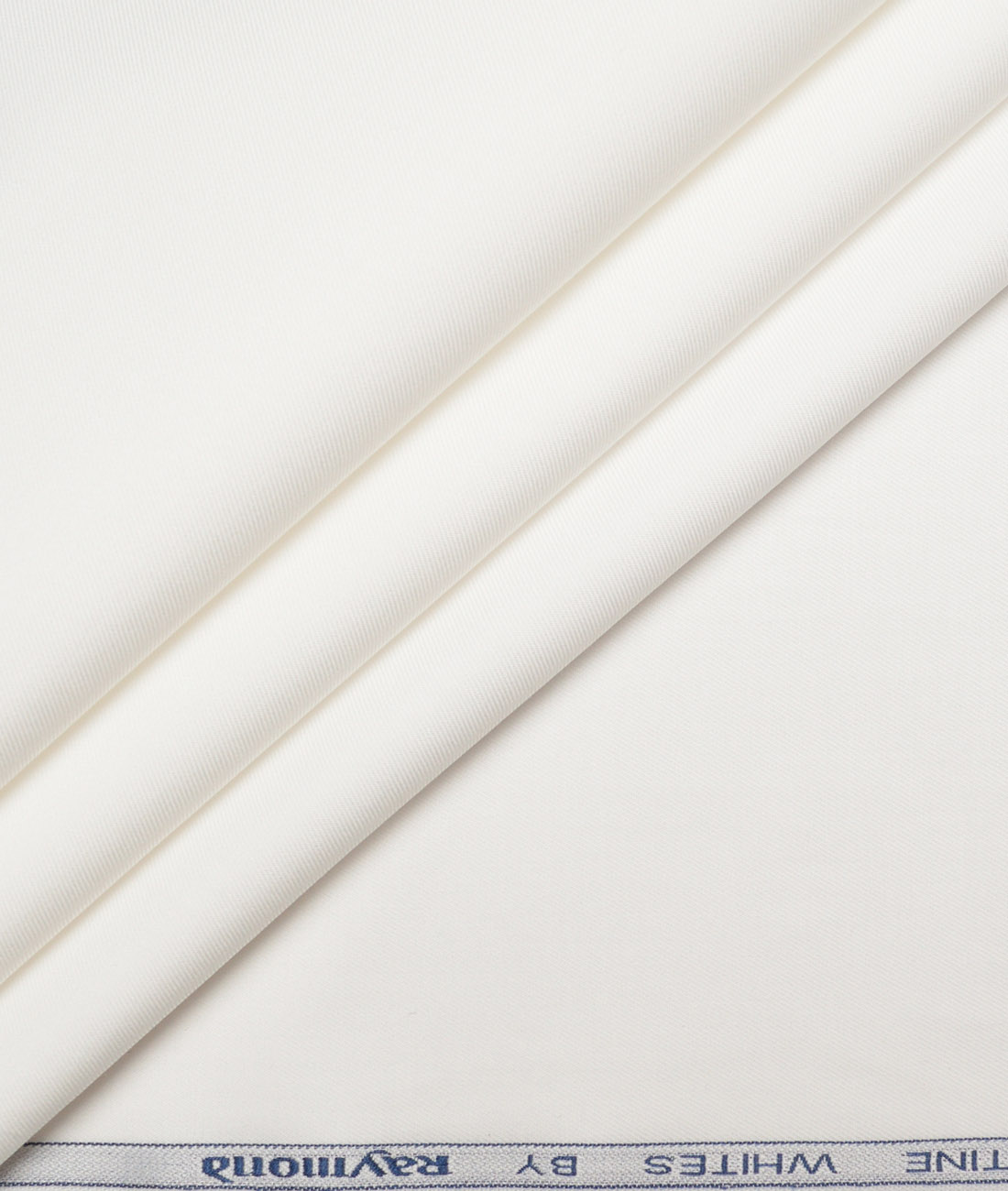 Raymond Premium Cotton Solids Shirting Fabric (White) Raymond Premium Cotton Solids Shirting Fabric (White)
