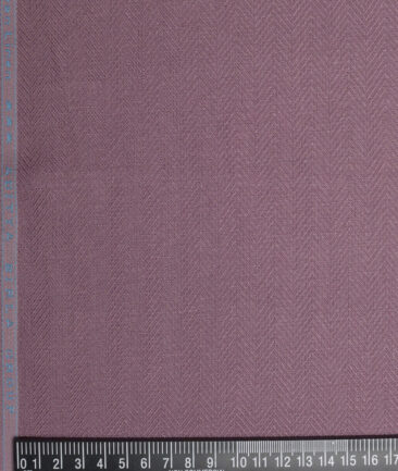Linen Club 40 LEA Striped 100% Linen Suiting Fabric (Dark Mauve)