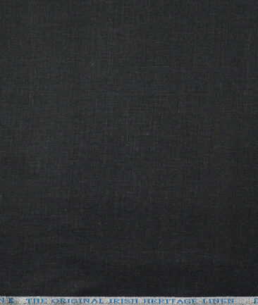 Burgoyne 40 LEA Solids 100% Linen Suiting Fabric (Dark Green)