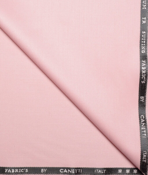Canetti Italy Solids Terry Rayon Unstitched Suiting Fabric (Pale Rose Pink) Canetti Italy Solids Terry Rayon Unstitched Suiting Fabric (Pale Rose Pink)