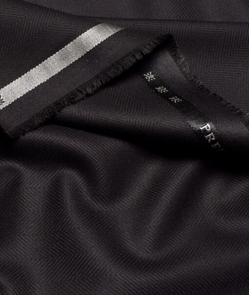 Canetti Italy  Striped Terry Rayon Unstitched Suiting Fabric (Dark Wine)