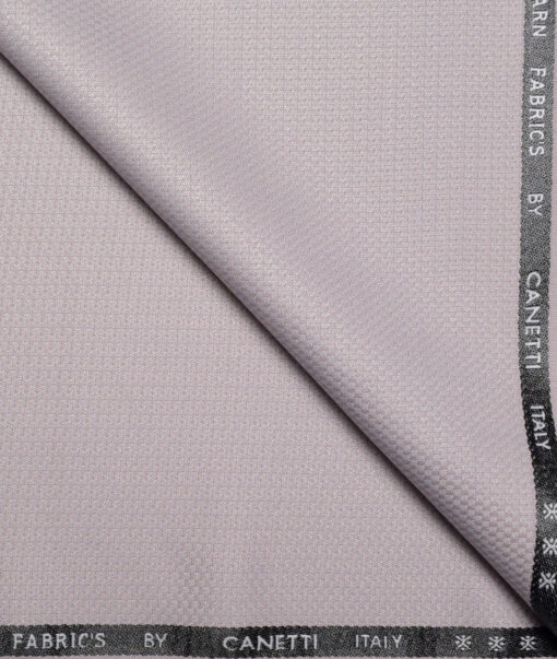 Canetti Italy Structured Terry Rayon Unstitched Suiting Fabric (Light Lavender Purple) Canetti Italy Structured Terry Rayon Unstitched Suiting Fabric (Light Lavender Purple)