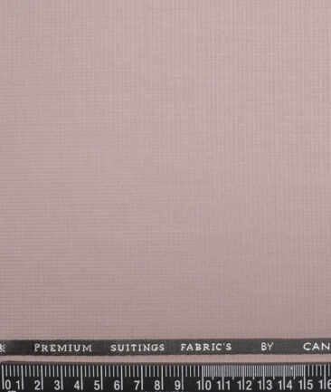 Canetti Italy  Structured Terry Rayon Unstitched Suiting Fabric (Light Mauve)