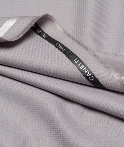 Canetti Italy  Structured Terry Rayon Unstitched Suiting Fabric (Light Purple)