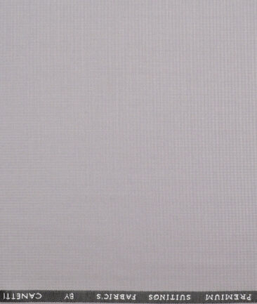 Canetti Italy  Structured Terry Rayon Unstitched Suiting Fabric (Light Purple)