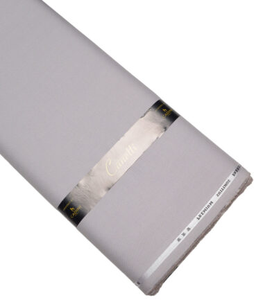 Canetti Italy  Structured Terry Rayon Unstitched Suiting Fabric (Light Purple)