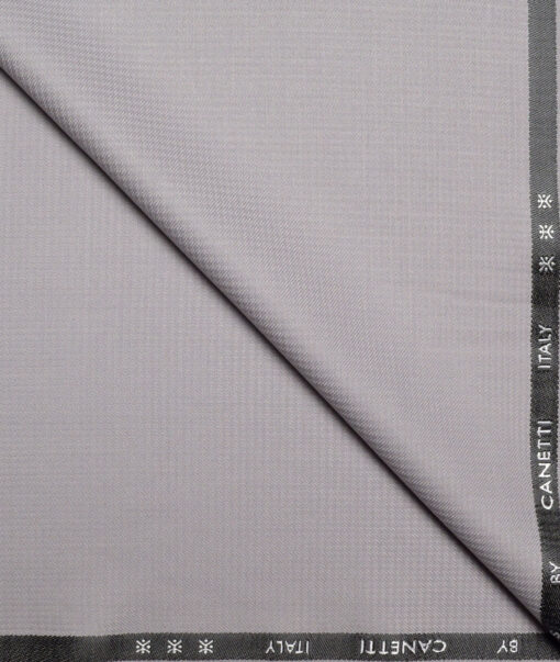 Canetti Italy  Structured Terry Rayon Unstitched Suiting Fabric (Light Purple)