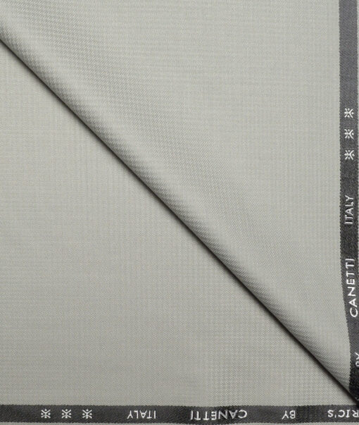 Canetti Italy Structured Terry Rayon Unstitched Suiting Fabric (Light Sea Mist Green) Canetti Italy Structured Terry Rayon Unstitched Suiting Fabric (Light Sea Mist Green)