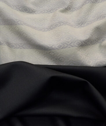 Combo of J.Hampstead Poly Wool Pant & Tessitura Monti Giza Cotton Shirt Fabric - Image 3