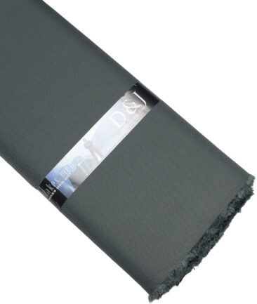 Don & Julio  Structured Terry Rayon Unstitched Suiting Fabric (Cadet Green)