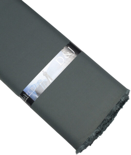 Don & Julio  Structured Terry Rayon Unstitched Suiting Fabric (Cadet Green)