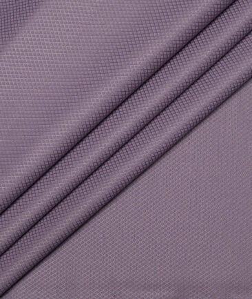 Don & Julio  Structured Terry Rayon Unstitched Suiting Fabric (Mauve)