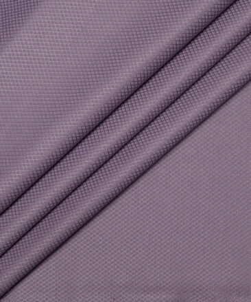 Don & Julio  Structured Terry Rayon Unstitched Suiting Fabric (Mauve)