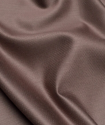Don & Julio  Stuctured Terry Rayon Unstitched Suiting Fabric (Cinerous Brown)
