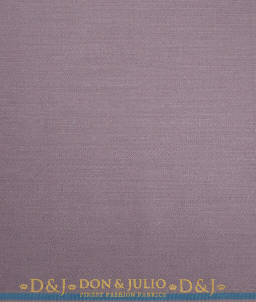Don & Julio  Stuctured Terry Rayon Unstitched Suiting Fabric (Lavender Purple)