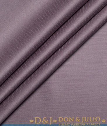 Don & Julio  Stuctured Terry Rayon Unstitched Suiting Fabric (Lavender Purple)