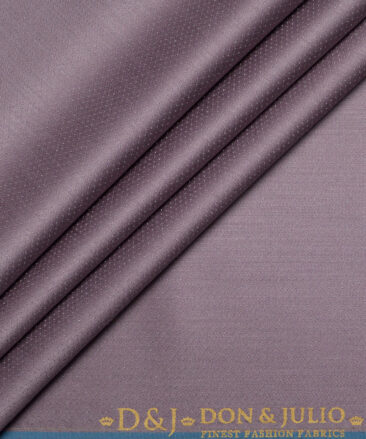 Don & Julio  Stuctured Terry Rayon Unstitched Suiting Fabric (Lavender Purple)