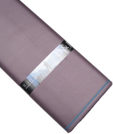 Don & Julio  Stuctured Terry Rayon Unstitched Suiting Fabric (Lavender Purple)