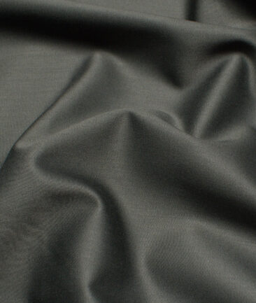 Italian Channel  Solids Terry Rayon Unstitched Suiting Fabric (Hazel Green)