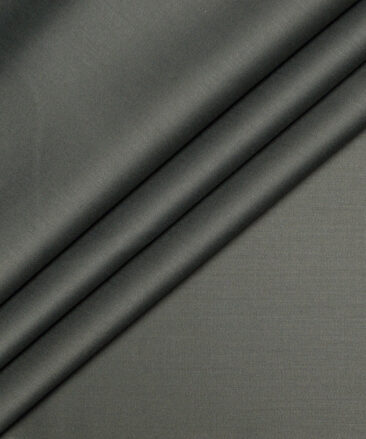 Italian Channel  Solids Terry Rayon Unstitched Suiting Fabric (Hazel Green)