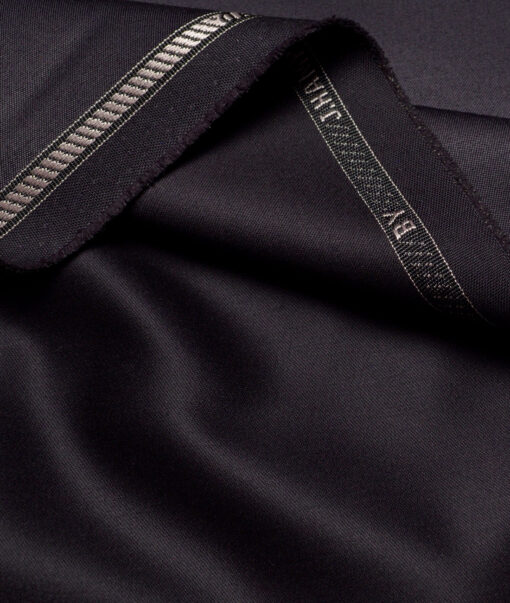 J.hampstead  Solids Terry Rayon Unstitched Suiting Fabric (Dark Purple)