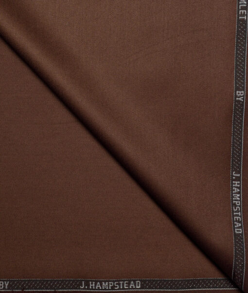 J.hampstead Solids Terry Rayon Unstitched Suiting Fabric (Irish Coffee Brown) J.hampstead Solids Terry Rayon Unstitched Suiting Fabric (Irish Coffee Brown)