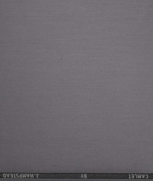 J.hampstead  Solids Terry Rayon Unstitched Suiting Fabric (Slate Grey)