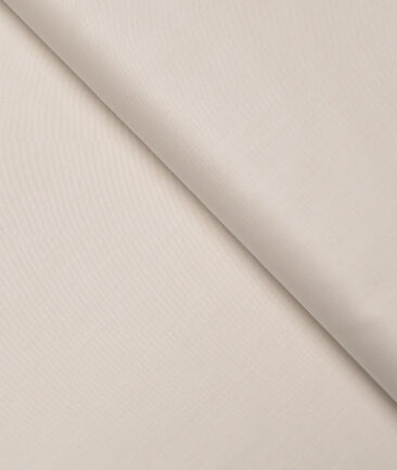 Tessitura Monti 2 Ply 140's Supima Cotton Solids Shirting Fabric (Beige)