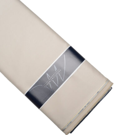 Tessitura Monti 2 Ply 140's Supima Cotton Solids Shirting Fabric (Beige)
