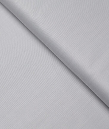 Tessitura Monti 2 Ply 140's Supima Cotton Solids Shirting Fabric (Grey)