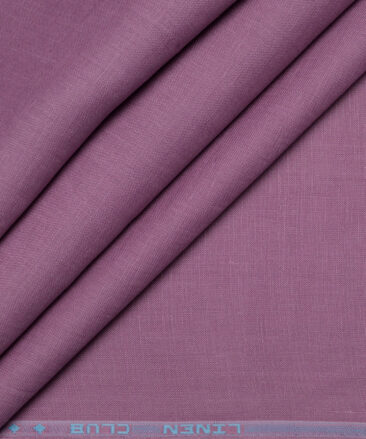 Linen Club 60 LEA European Linen Solids Shirting Fabric (Bouquet Purple)