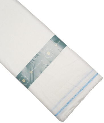 Linen Club 60 LEA European Linen Solids Shirting Fabric (White)