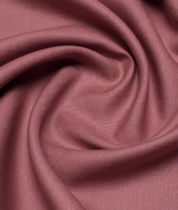 Burgoyne 60 LEA Irish Linen Solids Shirting Fabric (Dusty Rose Pink)