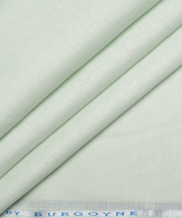 Burgoyne 60 LEA Irish Linen Solids Shirting Fabric (Light Tea Green)