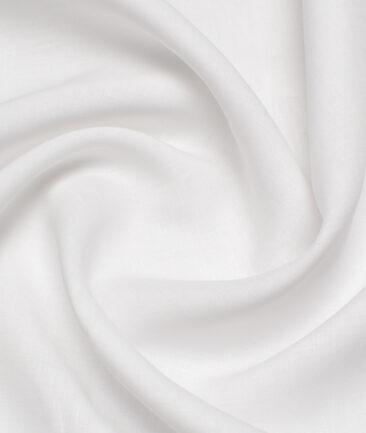 Burgoyne 150 LEA Irish Linen Solids Shirting Fabric (White)