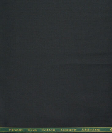 Reid & Taylor  Giza Cotton Solids Shirt or Kurta Pajama Fabric (Dark Green) - Image 5