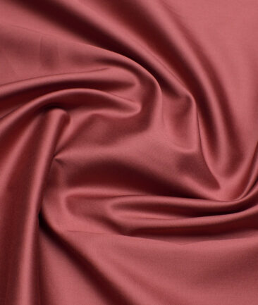 Reid & Taylor  Giza Cotton Solids Shirt or Kurta Pajama Fabric (Light Caramine Pink) - Image 3
