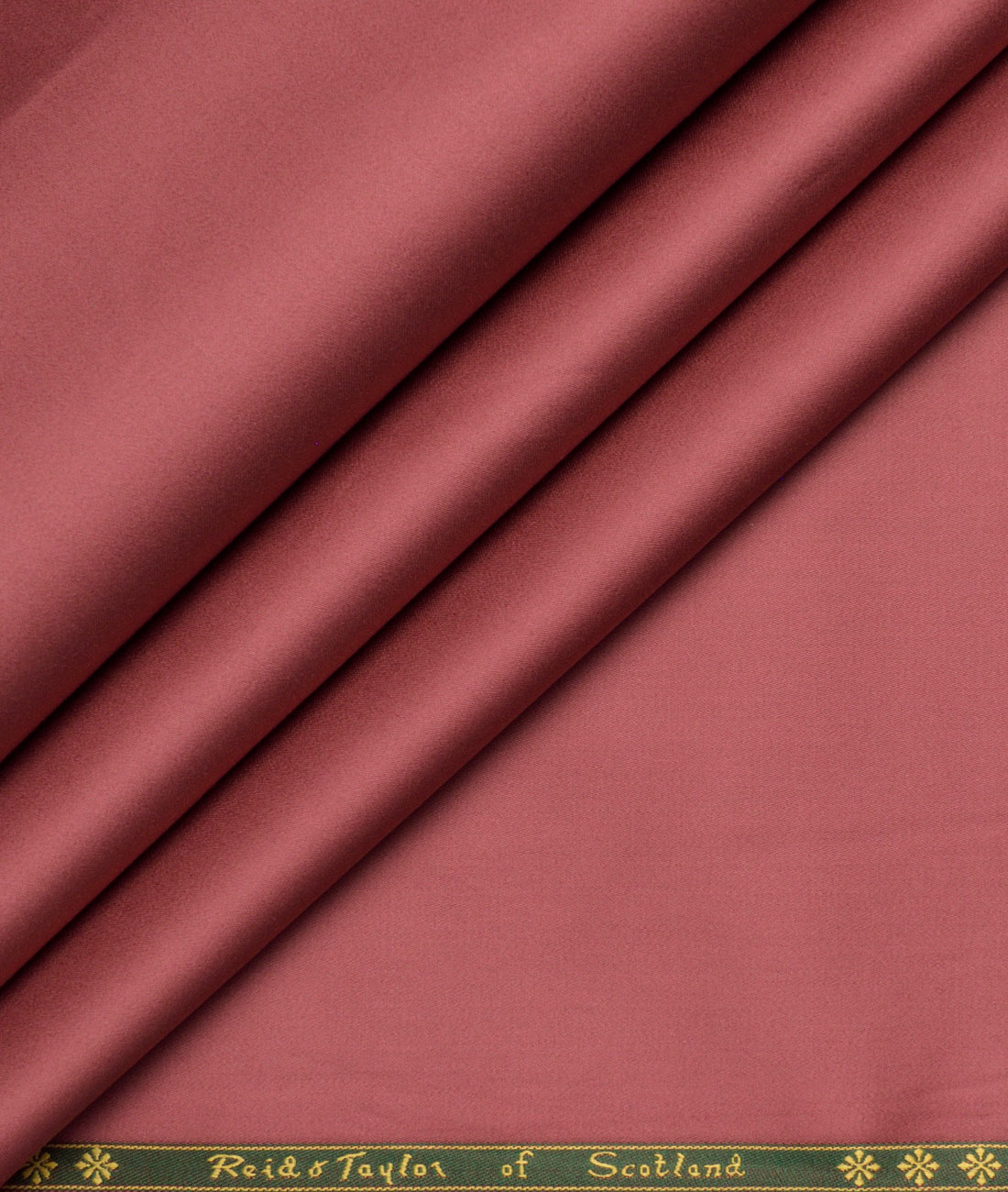 Reid & Taylor Giza Cotton Solids Shirt or Kurta Pajama Fabric (Light Caramine Pink) - Image 1