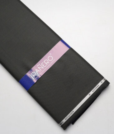 Panero Italy Super 100's Structured 20% Merino Wool Suiting Fabric (Dark Green)