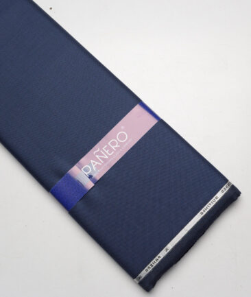 Panero Italy Super 90's Structured 20% Merino Wool Suiting Fabric (Dark Royal Blue)