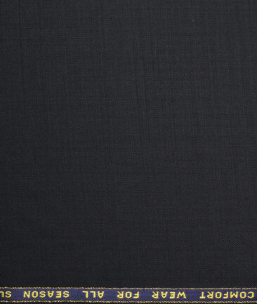 Reid & Taylor Super 100's Solids 40% Merino Wool Suiting Fabric (Dark Charcoal Grey)