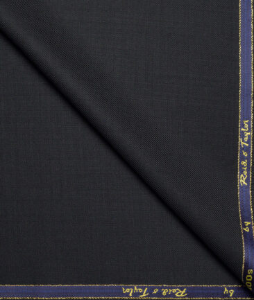 Reid & Taylor Super 100's Solids 40% Merino Wool Suiting Fabric (Dark Charcoal Grey)