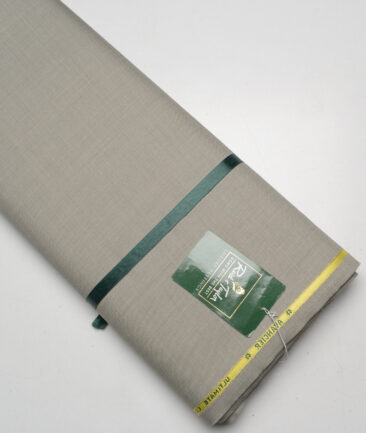 Reid & Taylor Super 100's Solids 40% Merino Wool Suiting Fabric (Light Brownish Grey)