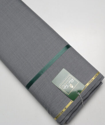 Reid & Taylor Super 100's Solids 40% Merino Wool Suiting Fabric (Worsted Grey)