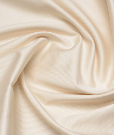 Vercelli Italy 2 Ply 140's Supima Cotton Striped Shirting Fabric (Beige)