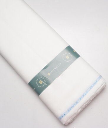 Linen Club 66 LEA European Linen Solids Shirting Fabric (White)