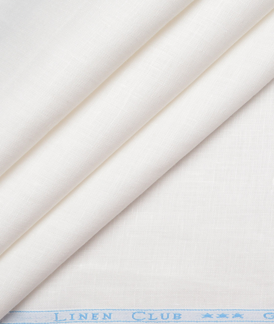 Linen Club 66 LEA European Linen Solids Shirting Fabric (White) Linen Club 66 LEA European Linen Solids Shirting Fabric (White)