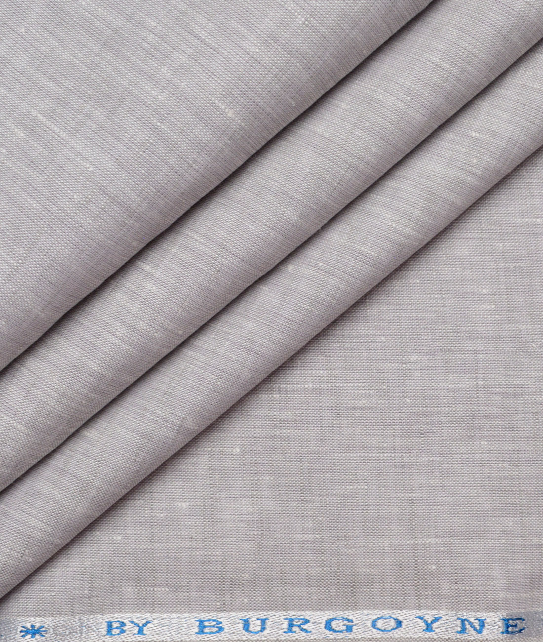 Burgoyne 60 LEA Irish Linen Self Design Shirting Fabric (Light Grey) Burgoyne 60 LEA Irish Linen Self Design Shirting Fabric (Light Grey)